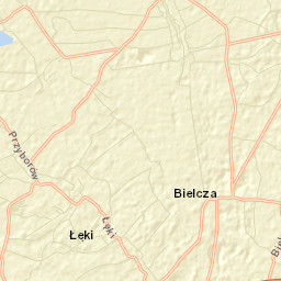 Przyborów Street Map