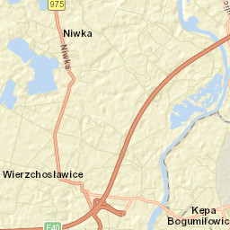 Wierzchosławice Street Map
