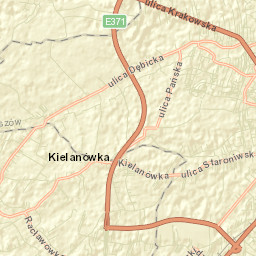 Przybyszówka Street Map