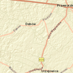 Przeworsk Street Map