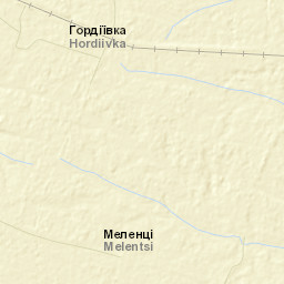 Gordiyivka Street Map
