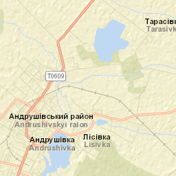 Andrushivka Street Map