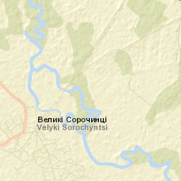 Velyki Sorochyntsi Street Map