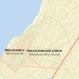 Nikolayevsk Street Map