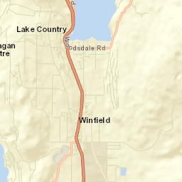 Duck Lake Street Map