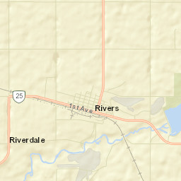 Rivers Street Map
