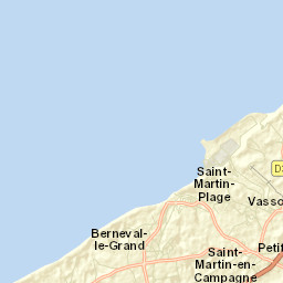 Berneval-le-Grand Street Map