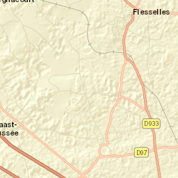 Flesselles Street Map