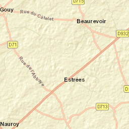 Beaurevoir Street Map