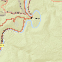 Haybes Street Map