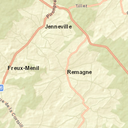 Province du Luxembourg Street Map