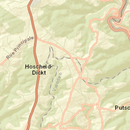 Parc Hosingen Street Map
