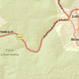 Rechtenbach Street Map