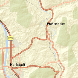 Karlstadt Street Map