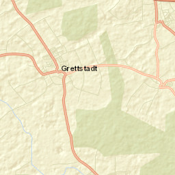 Grettstadt Street Map