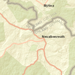 Neualbenreuth Street Map