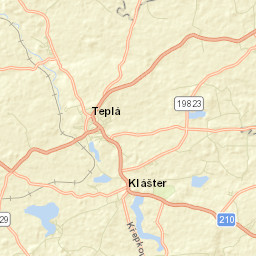 Město Street Map