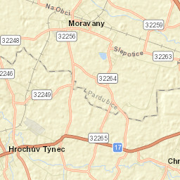 Chroustovice Street Map