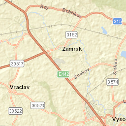 Vysoké Mýto Street Map