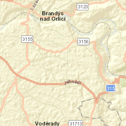 Brandýs nad Orlicí Street Map