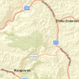 Dolní Dobrouč Street Map