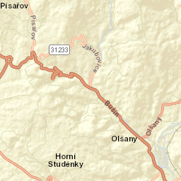 Olšany Street Map