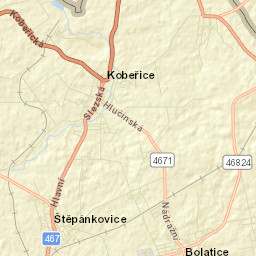 Kobeřice Street Map