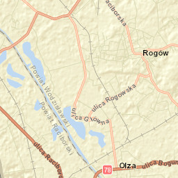 Bełsznica Street Map