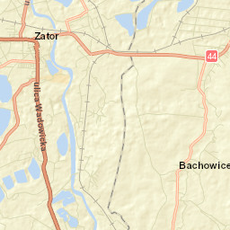Spytkowice Street Map