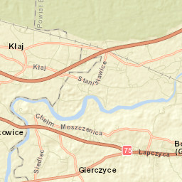 Stanisławice Street Map