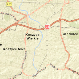 Tarnowiec Street Map