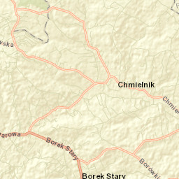 Chmielnik Street Map
