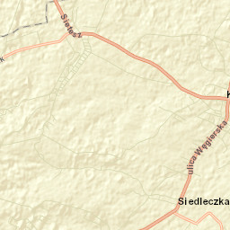 Kańczuga Street Map