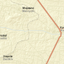 Kulykiv Street Map