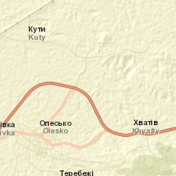 Olesko Street Map