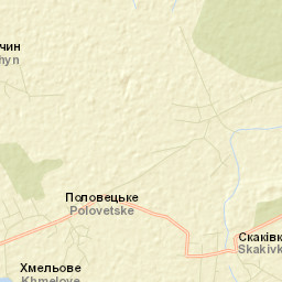 Zhurbintsi Street Map