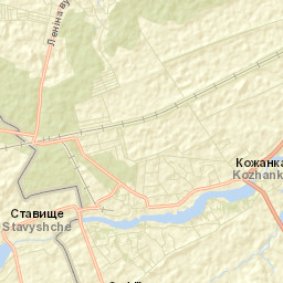 Kozhanka Street Map