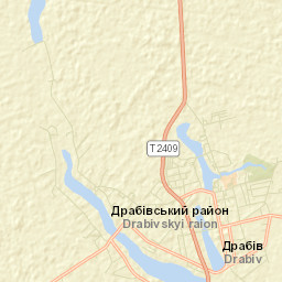 Drabiv Street Map