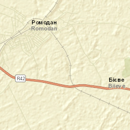 Romodan Street Map