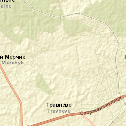 Manchenky Street Map