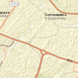 Solonytsivka Street Map
