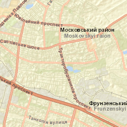 Kulynychi Street Map