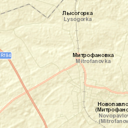Mitrofanovka Street Map