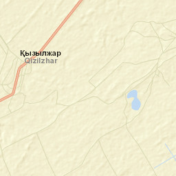 Kyzylzhar Street Map