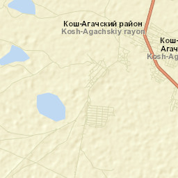 Kosh-Agach Street Map