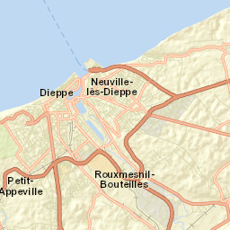 Rouxmesnil-Bouteilles Street Map