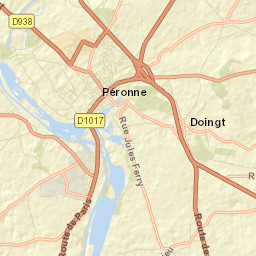 Doingt Street Map