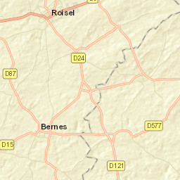 Roisel Street Map