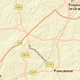 Fresnoy-le-Grand Street Map