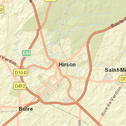 Hirson Street Map